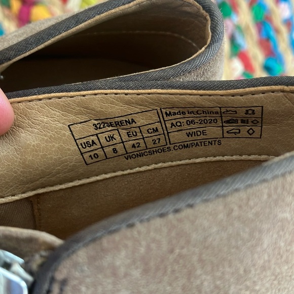 NWOT Vionic Serena Tan Suede Ankle Boots - Picture 6 of 7